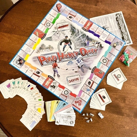Pond Hockey Opoly, Hockey, Board Game, 2 Edition, Good Condition, Complete - Picture 3 of 13